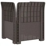 vidaXL 1-Sitzer Sessel 1 x 1 x 1 cm hellgrau