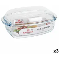 Quttin Kochtopf, Topf mit Deckel Quttin 63096 Glas 32,8