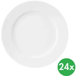 Dessertteller MONA, Durchmesser 15,5 cm, Porzellan, 24 Stk.