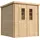 TIMBELA Gartenhaus M309C 2,04 x 2,04 m Beige