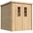 TIMBELA Gartenhaus M309C 2,04 x 2,04 m Beige