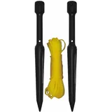 Siena Garden Pflanzleine 15 m mit 2 Stäben