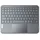 Inateck Tablet Tastatur mit Touchpad für iPad/Tablet/Windows/Laptop/PC Grau