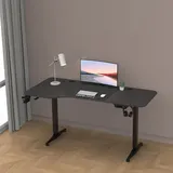 pro.tec Schreibtisch Oxnard Schwarz