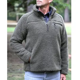 Brandit Textil Teddyfleece Troyer Oliv 4XL