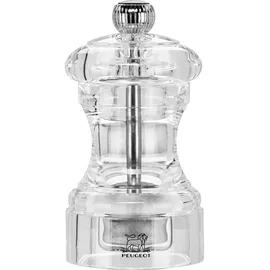 Peugeot Bistro Salz-/ Pfeffermühle 10 cm Silber/Transparent