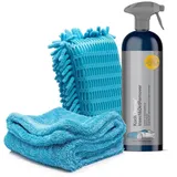 autopflege Koch Chemie Insect & Dirt Remover Reinigungs Set Insektenentferner (3-St. mit Insektenschwamm - mit Mikrofaser Trockentuch) blau