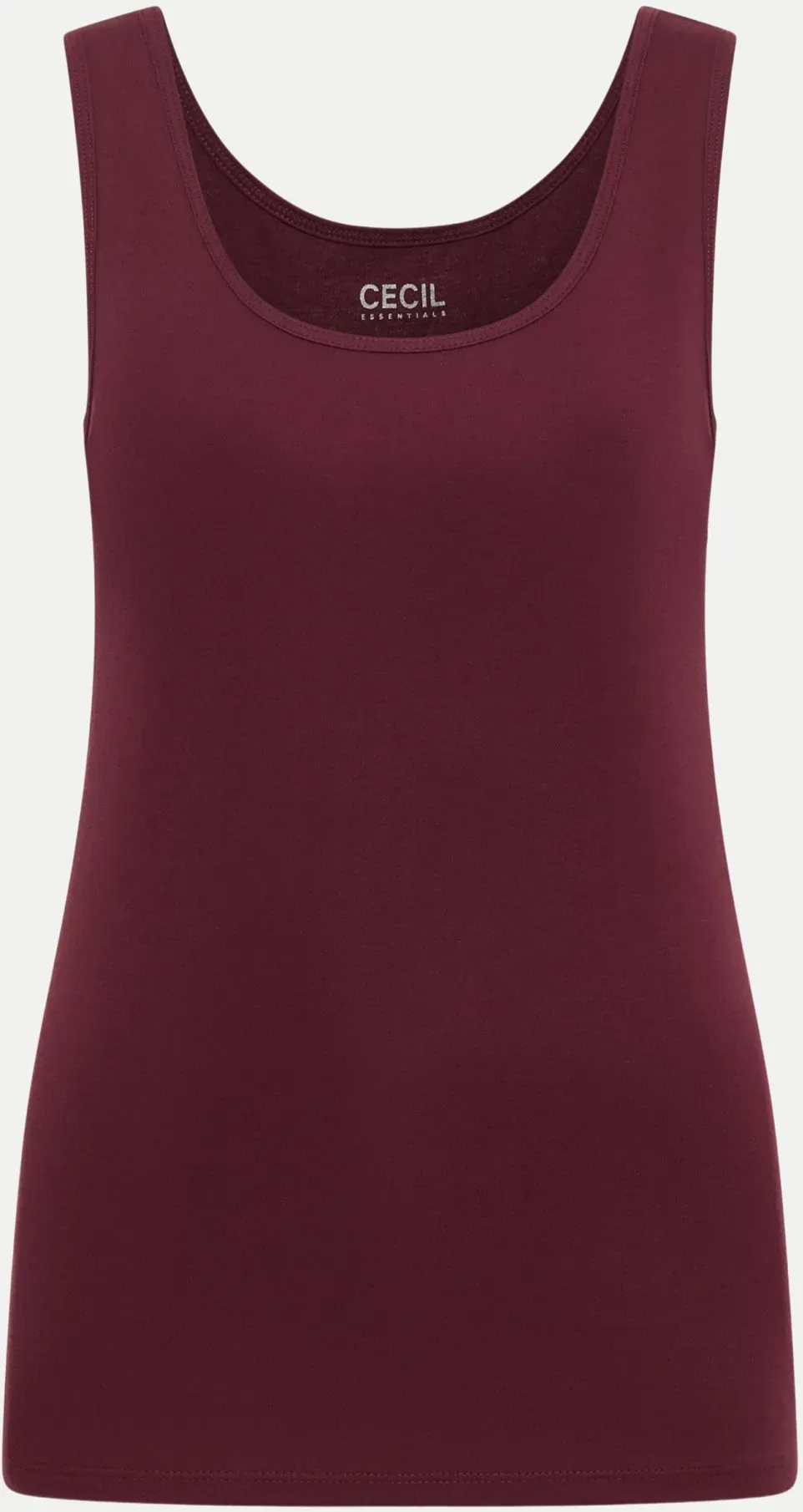 Basic Top Linda Rot XXL