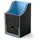 Dragon Shield Nest Box mit Würfeltablett Schwarz/Blau