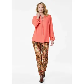 GOLDNER Chiffonbluse orange 22