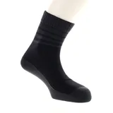 GripGrab Merino-Lined Winter Socken-Schwarz-S