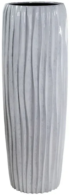 Vase Minga - Marmorweiß - 97 cm