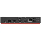 Lenovo ThinkPad USB-C Dock Gen 2 - Dockingstation - Schwarz