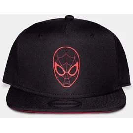 Difuzed Spider-Man Snapback Cap schwarz Einheitsgröße