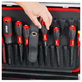 Stier Werkzeugkoffer Basic leer schwarz