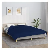 vidaXL Gewichtsdecke Blau 220x240 cm 11 kg Stoff