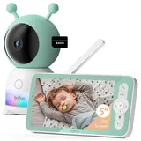 Boifun CZEview Babyphone mit Kamera und APP, 2K 3MP/4,3 Zoll WLAN Video Babyfone, PTZ 360°, IR-Nachtsicht, Automatische Verfolgung, Bewegungs/Geräuscherkennung, Temperaturanzeige, Hohe Reichweite