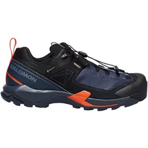 Salomon X Ultra Alpine Gore-Tex Herren Blue Nights/Black/Red Orange 45 1/3