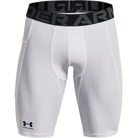 Under Armour Baselayer-shorts Weiß/Schwarz XL