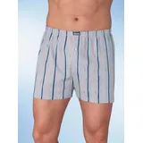 Kings Club Boxershorts KINGS CLUB, Herren, Gr. 7, 2 Stk., grau (hellgrau, bedruckt), 100% Baumwolle, Unterhosen