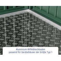 EcoStar Aluminium-Riffelblechboden Trend&Elegant Typ 1