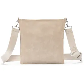 VIVANCE Umhängetasche Kunstleder Beige