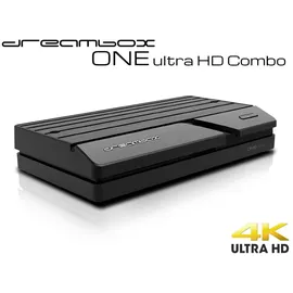 DreamBox One Combo Ultra HD BT 1x DVB-S2X MIS / 1xDVB-C/T2 Tuner 4K 2160p E2 Linux Dual WiFi H.265 HEVC