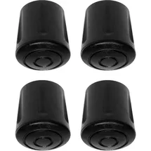 cyclingcolors Möbelfüße Gummi 4 x Ø 14 mm schwarz/weiß