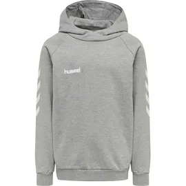 hummel Go Kapuzenpullover, Grey Melange, 128