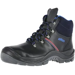 atlas S3 Sicherheitshochschuhe »ANATOMIC BAU 500« Größe 42 schwarz schwarz