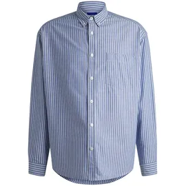 Hugo Ebill Langarmhemd - Open Blue - XL