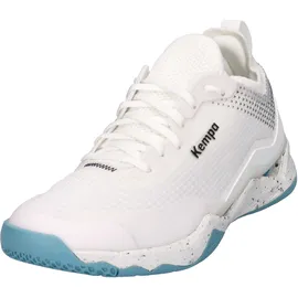 Kempa Hallen-Sport-Schuhe Wing Lite 3.0 W Größe 9 in weiß/aqua/schwarz weiß/aqua/schwarz