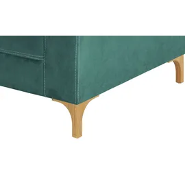 Max Schelling Wohnlandschaft Maximum ¦ türkis/petrol ¦ Maße (cm): B: 333 H: 86 T: 253.0