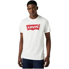 Levi's Standard Housemarked Kurzarm-T-Shirt White / Red L