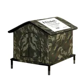 Isoliertes Katzenhaus – Katzenhaus Für Den Außenbereich, Wetterfest, Winter-Thermo-Haustierunterschlupf, Platzsparende, Faltbare Kätzchenunterstände Für Terrasse, Camping, Balkon, Outdoor, Gar