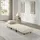 Atlantic Home Collection Sessel Robby Strukturbezug 190 x 75 x 75 cm Beige mit Schlaffunktion