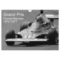 Calvendo Grand Prix - Formel-Rennen 1972-1977 (Wandkalender 2026 DIN