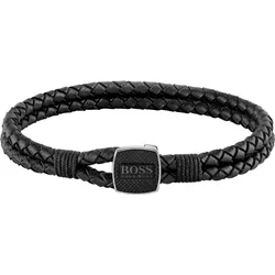 Boss Jewelry 1580467M - THAD CLASSIC Geflochtenes Lederarmband