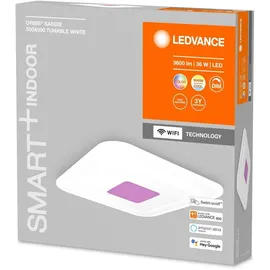 LEDVANCE Smart+ WiFi Deckenleuchte Orbis Saddie 50 cm Tunable White