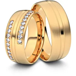 Trauringe Pforzheim 585er RosÈgold - 3085