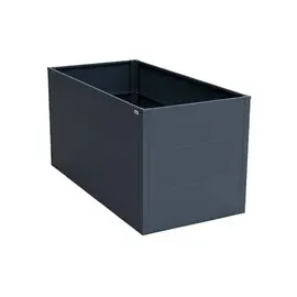 Weka Metall Hochbeet Gr. L 150 x 75 x 77 cm Anthrazit