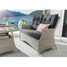 Destiny Loungesofa 2-Sitzer weiß