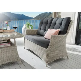 Destiny Loungesofa 2-Sitzer weiß
