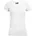 Damen Slim Fit V-Neck-T-Shirt white