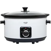 Adler AD 6413w Slow Cooker - white