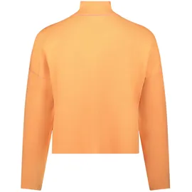 Cartoon Strickjacke orange/pink 38