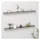 vidaXL Wandregal 115 x 9 x 3 cm Grau