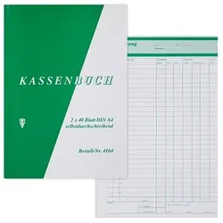 Kassenabrechnung Formularbuch 4104