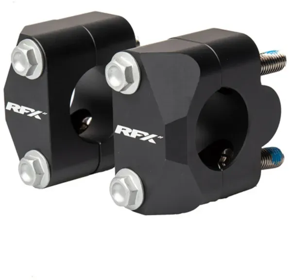RFX Kit Lenkeradapter Race 22,2mm>28,6mm (Schwarz) universal Umbau zum Oversize-Lenker.