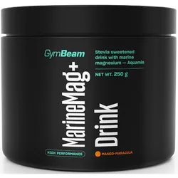 GymBeam Marine Mag+ Drink Pulver für die effektive Magnesiumergänzung Geschmack Mango & Maracuja 250 g